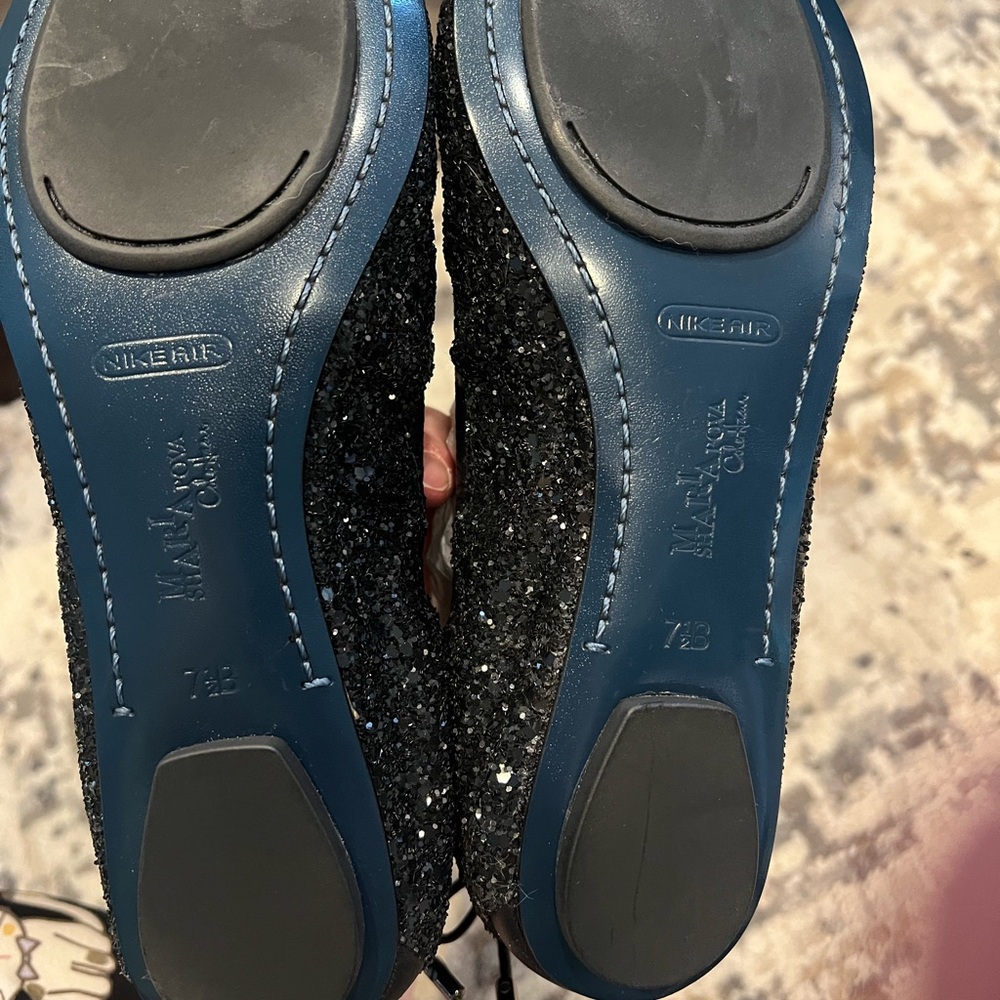 New! Women’s Cole Haan sparkly black flats size 7.5 - Picture 5 of 5